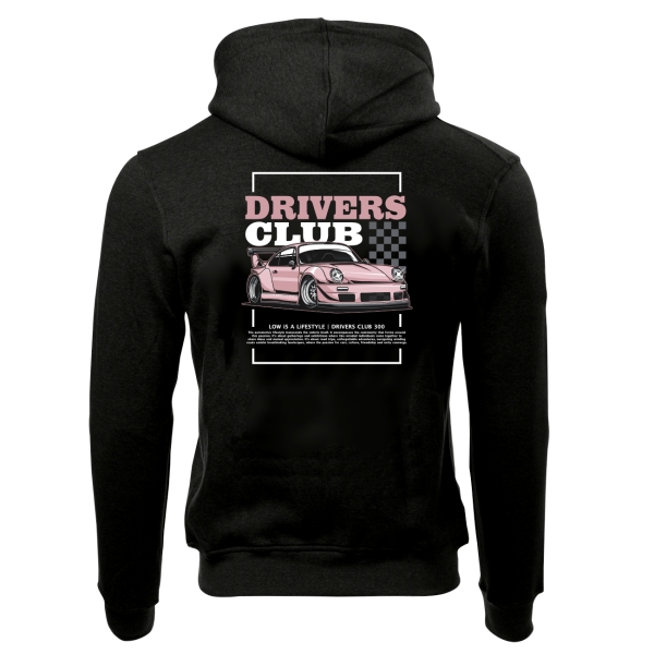 LOW iS A LiFESTYLE® DRIVERS CLUB Hoodie black RWB
